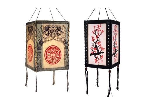 Asian Pendant Lamps & Lamp Shades 