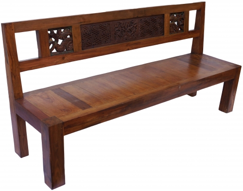 Rustic garden bench - model 11 - 95x200x56 cm 