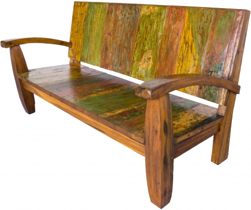 Bench, sofa in recycled teak - Model 15