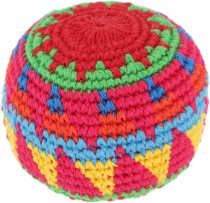 Juggling balls, crochet balls 6.5 cm - colorful (1pc.)