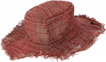 Hemp summer hat, natural sun hat - Model 4