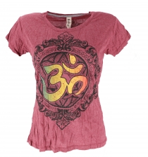 Baba T-Shirt - bordeaux red/OM