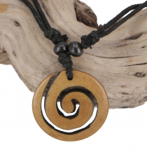 Ethno Amulet, Tibet Necklace, Tibet Jewellery - Spiral