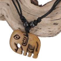 Ethno amulet, Tibet necklace, Tibet jewelry - elephant