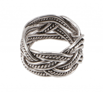 Silver Ring, Boho Style Ethno Ring - Model 11