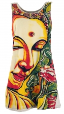 Mirror Top, Longshirt, Mini Dress - Dreaming Buddha/ivory