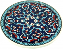 Oriental ceramic coaster, round coaster with mandala motif - Patt..