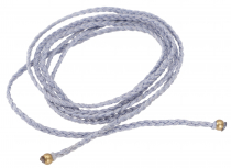 Macramé chain, macramé ribbon, ribbon for chain - light blue