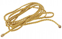Macramé chain, macramé ribbon, ribbon for chain - mustard yellow