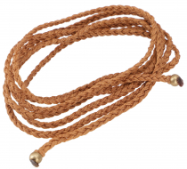 Macramé chain, macramé ribbon, ribbon for chain - rust