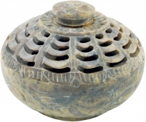 Indian incense holder, Potpourri soapstone bowl - bowl Orient