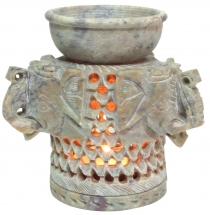 Indian aroma lamp, essential oil diffuser, tea light holder for a..