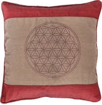 Retro cushion cover, pillowcase, decorative pillow - flower of li..