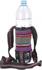 Water bottle bag, bottle holder Ethno - model 11