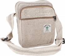 Small hemp shoulder bag, hippie bag, goa bag - Hemp bag 1