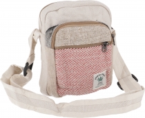 Small hemp shoulder bag, hippie bag, goa bag - Hemp bag 2