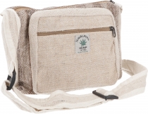 Small hemp shoulder bag, hippie bag, goa bag - hemp bag 6