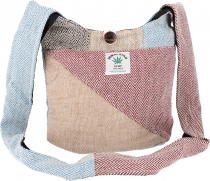 Small shoulder bag, patchwork bag - model 2