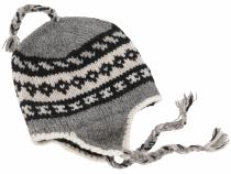Wool hat with earflaps - 7