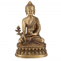 Brass Buddha 18 cm - Model 2