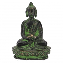 Brass Buddha statue Dhyana Mudra 8 cm - Model 10