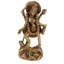 Brass figure, statue Kali 11 cm - motif 5