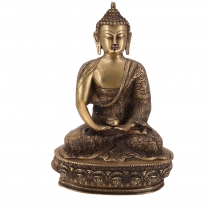 Brass Buddha statue Dhyana Mudra 31 cm - model 2