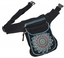 Fabric sidebag hip bag Mandala, Goa fanny pack, fanny pack from N..
