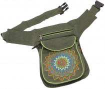 Fabric sidebag hip bag Mandala, Goa fanny pack, fanny pack from N..