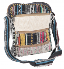 Small handbag shoulder bag, boho ethnic bag, patchwork bag - mode..