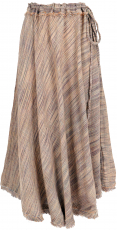 Boho maxi skirt, medieval skirt, flamenco skirt, khadi summer ski..