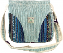 Hemp Shoulder Bag, Ethno Nepal Bag - Handbag 10
