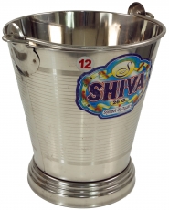 Stainless steel bucket, cachepot, waste bin Bucket 6 L