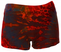 Batik Panties, Shorts, Bikini Panties - Red