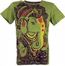 Baba T-Shirt - Ganesh/green