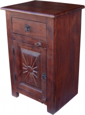 Side cabinet, chest of drawers, bedside cabinet in colonial style