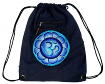 Embroidered gym bag, backpack, sports bag, leisure bag, goa bag, ..