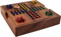 Board game, wooden parlour game - Ludo