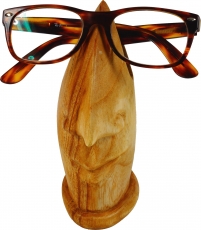 wooden spectacle stand - light brown