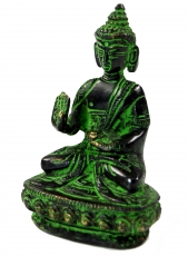 Brass Buddha statue Abhaya Mudra 10 cm - Model 15