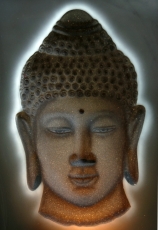 3-D Buddha hologram image - model 7