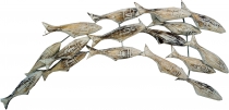 Exotic wall decoration shoal of fish - model 2