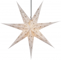 Foldable advent illuminated paper star, Christmas star 60 cm - Pl..