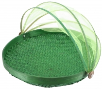 Fly protection fruit basket in 3 sizes - green