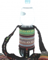 Water Bottle Bag, Bottle Holder Ethno - Model 1