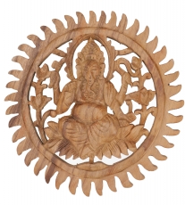 Carved mural decoration wall relief - Ganesh