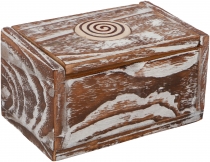 Jewellery box, wooden box in 3 sizes - rectangular model 1