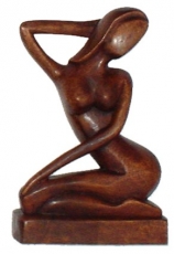 wooden figure, statue, decoration object Feng Shui - `Erotica