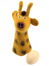 Felt egg cosy - Giraffe