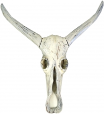 Big Mask Buffalo Skull Mask made of balsa wood - Model 1